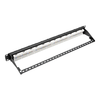 CAT6 Patch Panel 24-Ports 110-Type 1U Black