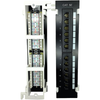 Cat5e Vertical Patch Panel 12-Ports