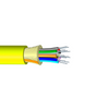 Commscope R-012-DS-8W-FSUYL OS2 Indoor Riser Distribution Cable Tight Buffered With Yellow jacket 12 fiber single-unit