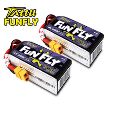 Tattu FunFly 1550mAh 4S1P 14.8V 100C Lipo Battery Pack With XT60 Plug