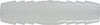 5/16 White Nylon Hose Barb Union Splicer 33094W