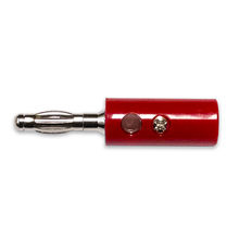 4mm Solderless Perpendicular Stacking Banana Plug BU-00249 (Pack Of 75)