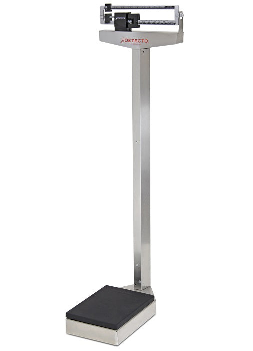 Detecto Stainless Steel Weigh/Beam Physician Scale