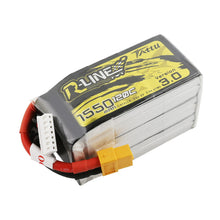 Tattu R-line Version 3.0 1550mAh 6S1P 22.2V 6S1P 120C Lipo Battery Pack With XT60 plug