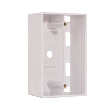 Single Gang Surface Mount Junction Box White 022-117WH/D (Pack of 100)