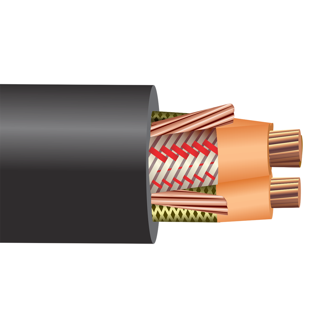 2/0-3 Type SHD-GC Mining Industrial Cable 8001-15000V