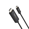 3ft 1m USB C to HDMI Cable 4K 60Hz USB Type C to HDMI 2.0 Video Adapter Cable DP 1.2 Alt Mode HBR2 Black
