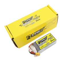 Tattu R-Line 750mAh 3S1P 11.1V 95C Lipo Battery Pack With XT30 Plug