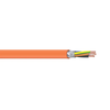 5.0mm² 154 Stranded Electric And Hybrid Vehicle BC Stranded Exrad HVFX TC Braid 150C 600V Battery Cable Orange