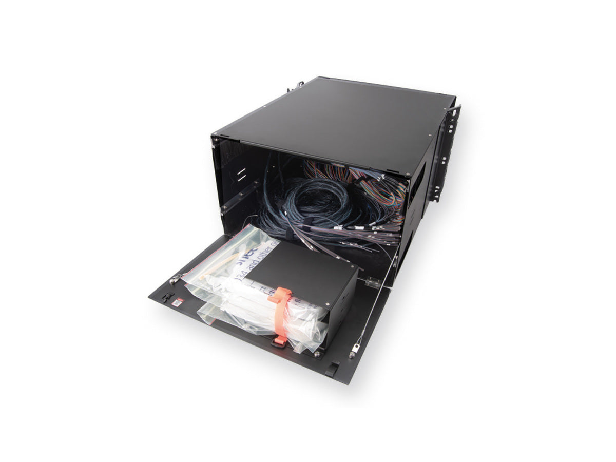 Xd Housing 06u 864f LC UPC Ribbon Pigtails 3Tray Corning XD06UPT