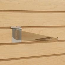 10" Shelf Brackes For Slatwall Chrome Econoco SW/10KB (Pack of 10)