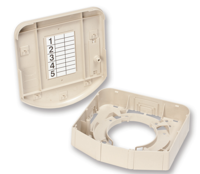 Workstation Multimedia Outlet (WMO) Beige CORNING WMO35