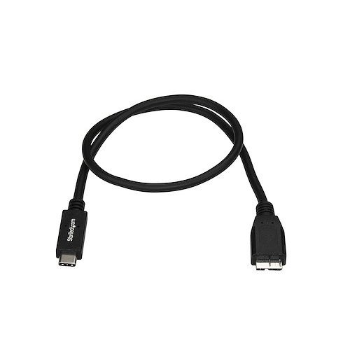 USB-C to Micro-B Cable USB 3.1, Gen 1 , Thunderbolt 3, 3-ft.