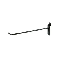 10" Black Slatwall Hook Econoco EBL/H10 (Pack of 25)