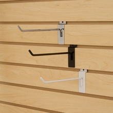 10" Black Slatwall Hook Econoco EBL/H10 (Pack of 25)