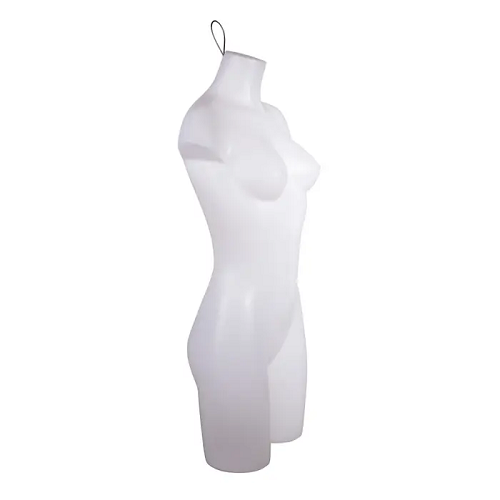 Female Mannequin - Headless, Arms Slightly Bent, Turned at Waist, Right Leg  Forward