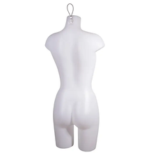 Unbreakable - Female Torso Form NO ARMS, W/ WIRE LOOP AND 7/8" FLANGE FOR BASE Econoco PEF78W