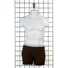 Men's Torso Forms Injection Molded Styrene Econoco MHR26/W
