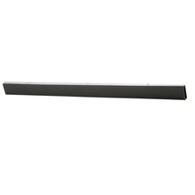 48" Rectangular Tubing Hangrail - Black Econoco REMAB4 (Pack of 5)