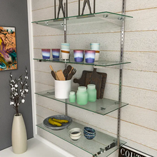 14"x48" Tempered Glass Shelves Econoco SHGL1448 (Pack of 5)