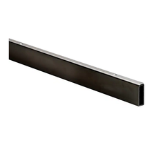 48" Rectangular Tubing Hangrail - Black Econoco REMAB4 (Pack of 5)