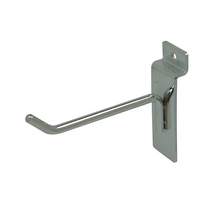 4" Chrome Slatwall Hook Econoco SW/H4 (Pack of 25)