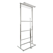 3 Roll Polyethylene Horizontal Dispensing Rack Square Tubing Econoco K30