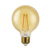 7 Watt 2200K 120V G25 Globe Amber Filament LED VG25-3020ea (Pack Of 24)