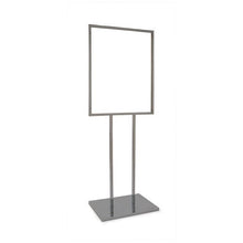 22" X 28" Bulletin Sign Holder W/ Extra-heavy Raised Base - Chrome Econoco BH29