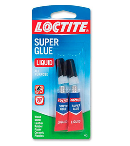 Loctite All-Purpose Super Glue 2 gram Tube 1363131 (Pack Of 2)