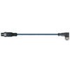 Igus MAT90410342 22 AWG 5C Straight M12 x 1 Socket/Pin Bare Copper Unshielded TPE 2M Chainflex CF.INI CF9 Linking Cable