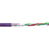 Igus CFBUS-PVC-050 26 AWG 4P Stranded Bare Copper Shielded TC Braid 50V Chainflex CFBUS-PVC Bus Cable