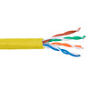5E 4PR CMR UV SunLight Resistence I/O Category Cable 1000ft box Yellow