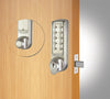 Brushed Steel Electronic Mortise Deadbolt Locks CL2210BS