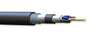 Corning 060TUV-T4191D20 60 Fiber OM4 50µm EXT 10G LSZH Loose Tube Gel Free Corrugated Armored Cable