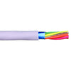 Alpha Wire 78434 22/25 22 AWG 25 Conductors 300V Unshielded MPPE Insulation ECOGEN Cable