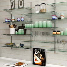 8"W x 24"L Tempered Glass Shelves Econoco SHGL824 (Pack Of 5)
