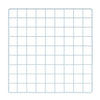 White Grid Cubbie Panel - 14