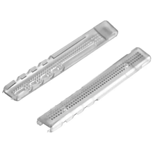 Flexible Non-Slip Clear Vinyl Hanger Econoco AT4 (Pack of 25)