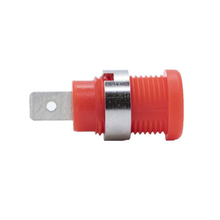 4mm Panel Mount Spade Terminal with Banana Jack BU-P72913 (Pack Of 5)