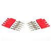 Insulators And Alligator Clips and BU-P2240 (Pack Of 15)