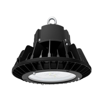 Aeralux Odessan 100-Watts 120V-277V 3500K CCT 120˚ Beam Angle Black Round High Bay