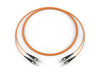 Fiber Optic Jumper 2 F ST compatible to ST compatible Zipcord Cable Standard Orange Jacket 3M CORNING 505002K5120003M