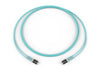 Fiber Optic Jumper 2 F LC Duplex to LC Duplex Zipcord Cable (OM3) 50um Standard Aqua Jacket 2M CORNING 050502T5116002M