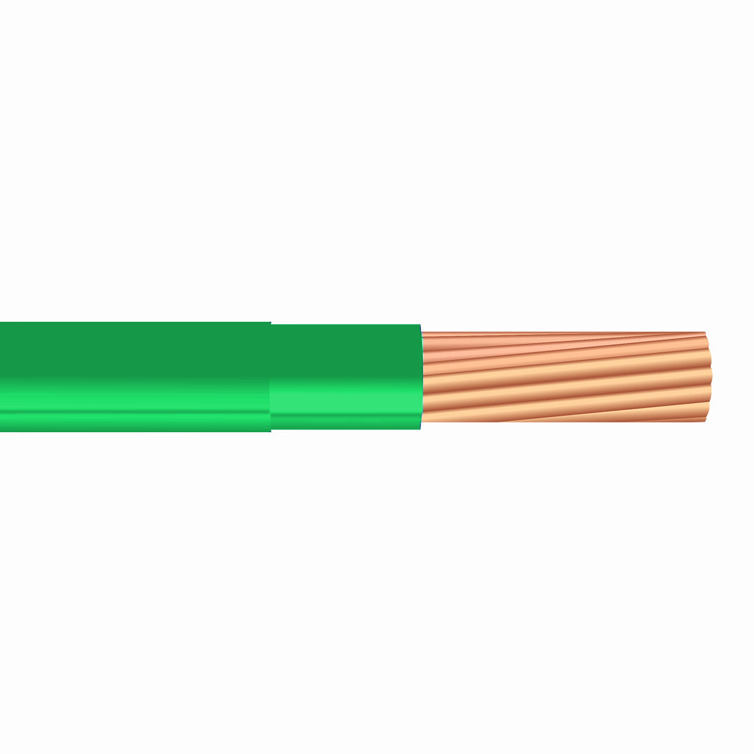 8 Gauge THHN Wire Stranded Green 50 FT THWN 600V Copper Machine Cable AWG