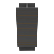 Gondola Slatwall Merchandiser Black Econoco WDSWH48BK