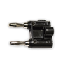 Stackable Solderless Dual Banana Plug BU-00247 (Pack Of 35)