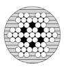 3/16 CABLE VINYL (PVC) COATED STAINLESS STEEL WIRE 7 x 19