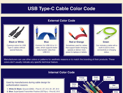 USB-C Cable Color Code