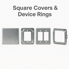 Square Covers & Device Rings